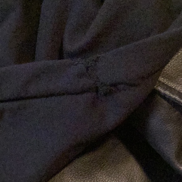 Lee’s Dungarees MENS Faux leather hooded Jacket SZ.L - Picture 14 of 14